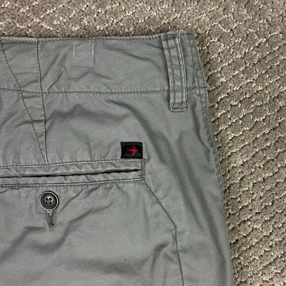 Relwen Pants Men's 32 Measures 34 x 29.5 Gray Flyweight Flex Chino Stretch - Picture 6 of 13